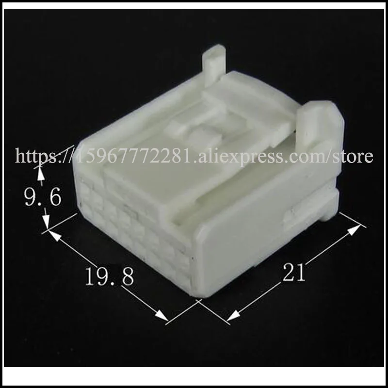 

100set 1318386-1 car female cable connector automotive terminal wire 16 pin connector Plug sockets relay 1379659-1 1318917-1