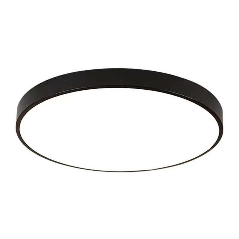 

5Cm Led Ultra-Thin Ceiling Light Modern Lamp Living Room Lighting Fixture Bedroom Kitchen Surface Mount Led Ceiling Lamp Black 2
