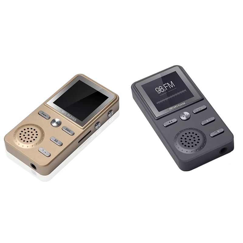 Reproductor de MP3 de 8GB, dispositivo de música deportivo, HIFI, multifunción, con reloj FM, reproductor ESTÉREO