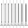 Clip table lamp hose Dia6/8/10/12/16mm spotlight gooseneck tube can be twisted universal tube lathe work lamp serpentine tube 5