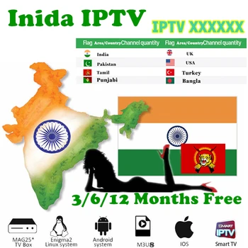 

Inida UK USA Turkey Pakistan Tamil Punjabi Free Abonnement Android TV Boxes ONLY M3U Enigma2 SMARTERS