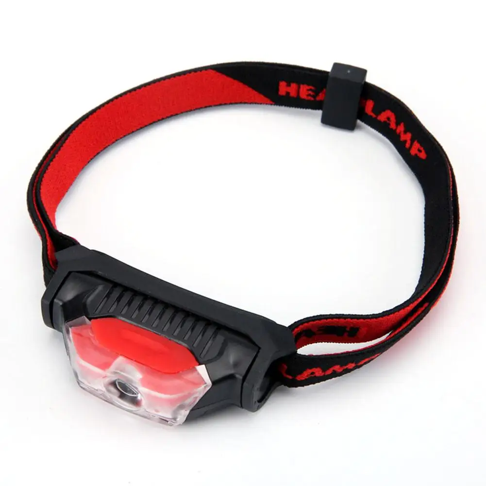 

3W LED Headlight Red Light White Light Flash Light Mini Multi-light Mode Work Light For Outdoor Hiking Camping Lights 200LM