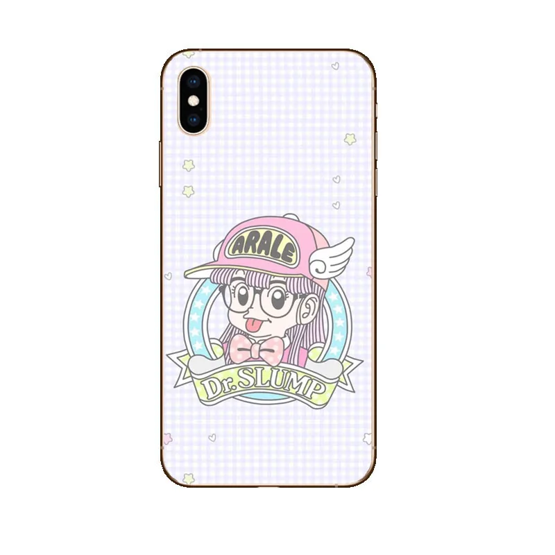 TPU Мягкий Силиконовый ТПУ чехол DRAGON BALL Arale аниме Kawaii для Apple iPhone 6 6s 7 8 Plus 5 5S SE для iPhone XS Чехлы для MAX XR - Цвет: TPU