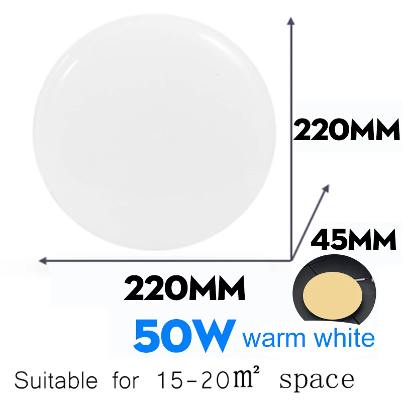 Modern Led Ceiling Lamps Surface Mounted Led Ceiling Lights luminaire for Living Room Bed Room Hall  Ultra Thin Ceiling Lighting ceiling rose light fitting Ceiling Lights