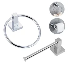 2 шт. ванная комната настенный держатель рулона туалетной бумаги полотенце кольцо диспенсер Декор