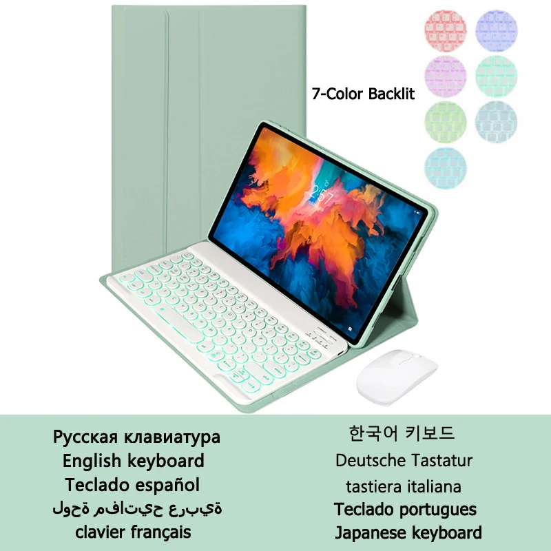 

Cover Funda for Lenovo Tab M10 Fhd Plus 10.3" TB-X606F TB-X606X Backlit Keyboard Case for Lenovo Tab M10 Plus Keyboard