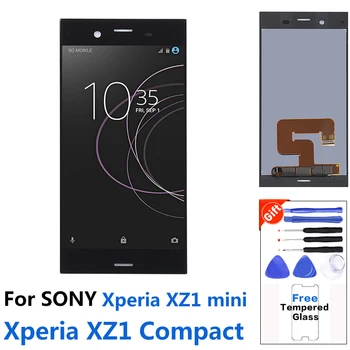 

Original LCD Display For Sony Xperia XZ1 Compact Touch Screen Digitizer Assembly Replacement For Sony XZ1 Mini 4.6 Inch