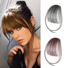 SHANGKE Клип В челке шиньон синтетический имитация челок волос кусок клип в наращивание волос Высокая температура волос
