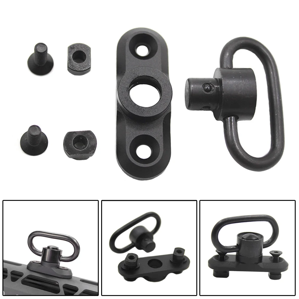 

1pc/set MLOK Standard QD Sling Swivel Adapter Rail Mount Tools Kit N66