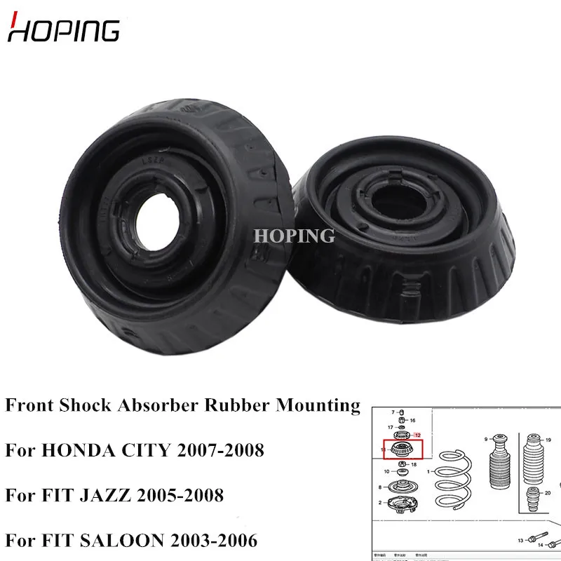 Hoping Front Shock Absorber Mounting Rubber For HONDA CITY 2007 2008