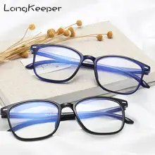 Longkeader, модные женские очки, оправа для мужчин, черная оправа для очков, винтажные Квадратные прозрачные линзы, очки, оптическая оправа для очков