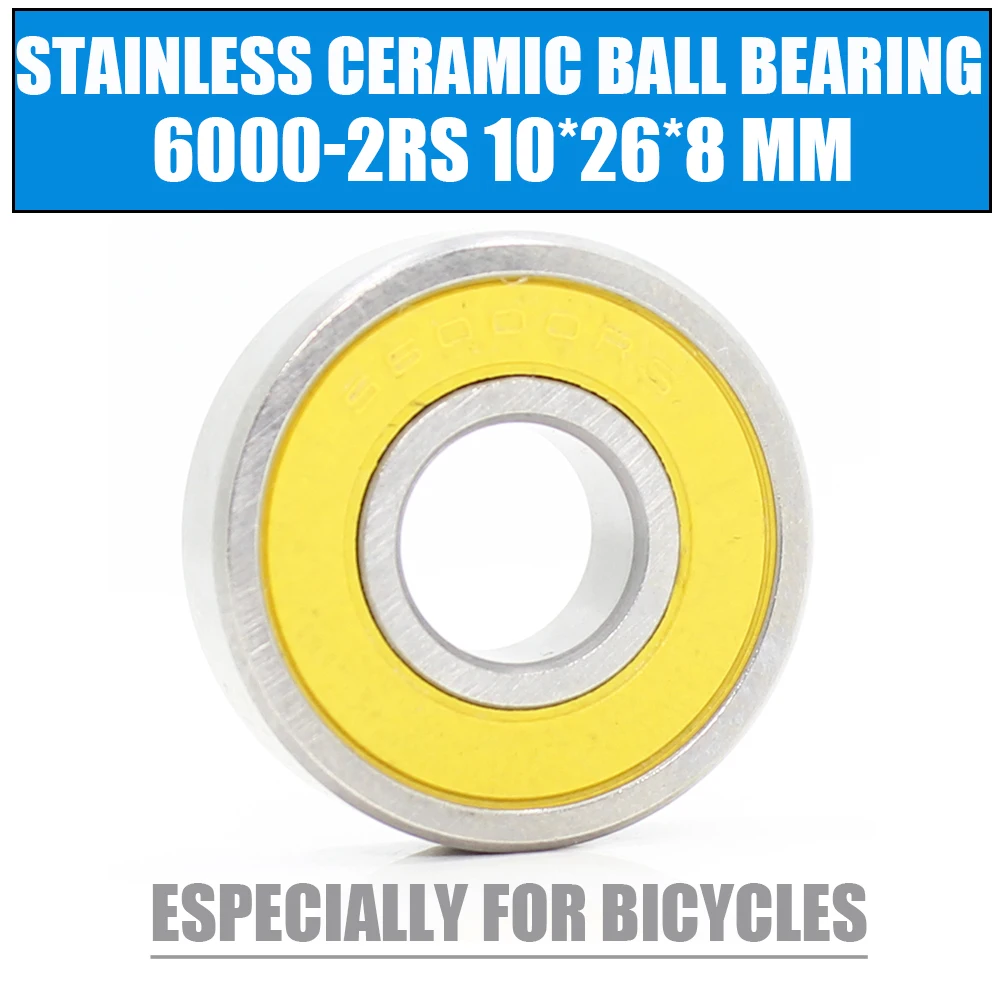 Rolamento inoxidável 6000-2rs 10*26*8mm (1 peça) segundo