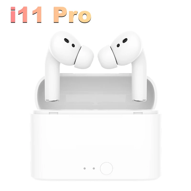 

i11 pro Wireless Earphones Bluetooth Headphones HiFi Music Earbuds Hands-free Headset With Charging Box Mic Sports Headset