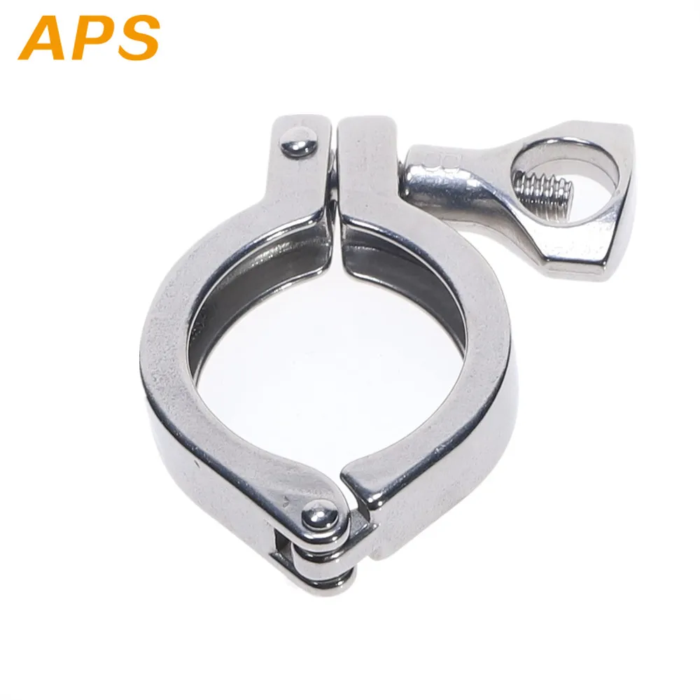

Sanitary Fitting Tri Clamp Stainless Steel 304 Pipe Clamp Hygienic Grade 38 51 63 76 89 102
