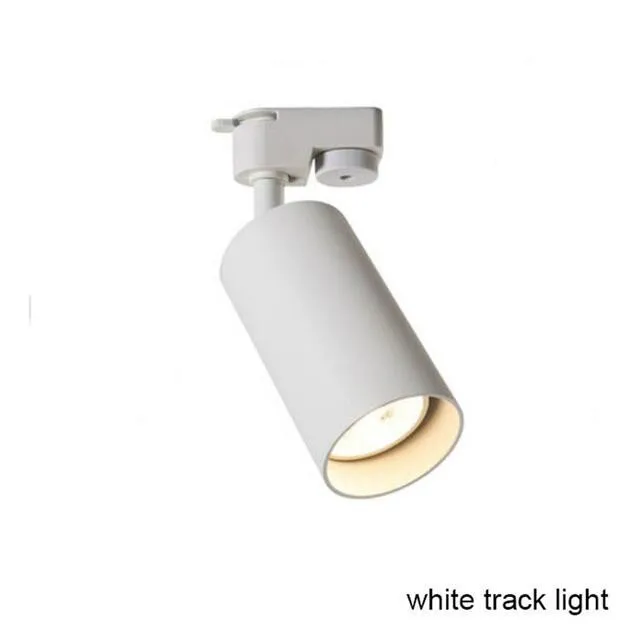 White Track Light 7 Вт 10 Вт GU10 светодиодный Трек свет алюминиевые потолочные рельсы трек освещение точечный рельс прожекторы Замена галогеновым лампам AC110V AC220V - Испускаемый цвет: White Track Light