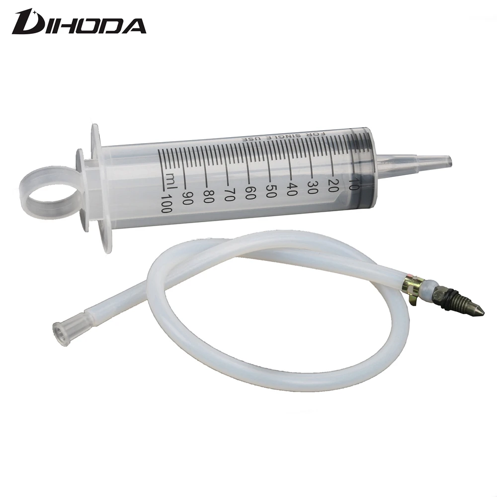 Motorcycle Bleed Kit Brake Caliper Gas Bleed Syringe Tool For Hydraulic Disc Brake Universal For