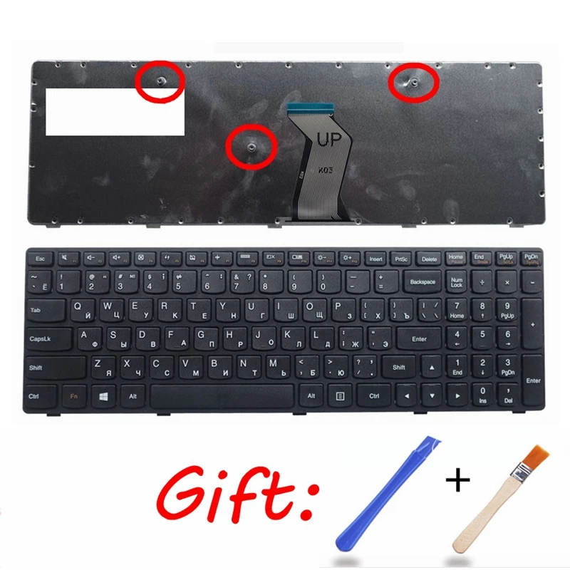 Русская черная клавиатура для ноутбука LENOVO G500 G510 G505 G700 G710 G500A G700A G710A G505A RU (не