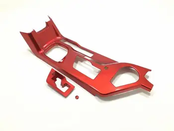 

For Toyota RAV4 2016 2017 Central Overall Gear Shift Box Cover Interior Water Cup Panel Trim ABS Chrome Car Accessories