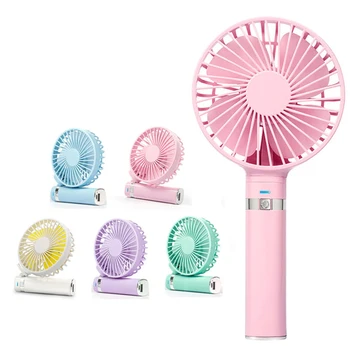 

Handheld USB Mini Fan Portable Desktop Air Cooler Fan 3 Mode Speed Regulation Office Bedroom Cooling Fan