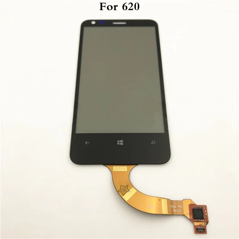 3 8 дюймовый сенсорный экран для Nokia Lumia 620 N620 дигитайзер Сенсорное стекло Передняя