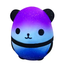 Jumbo Galaxy Panda Мягкие медленно поднимающиеся детские игрушки, коллекционная кукла, игрушка для снятия стресса, мягкая игрушка для снятия стресса, забавный подарок