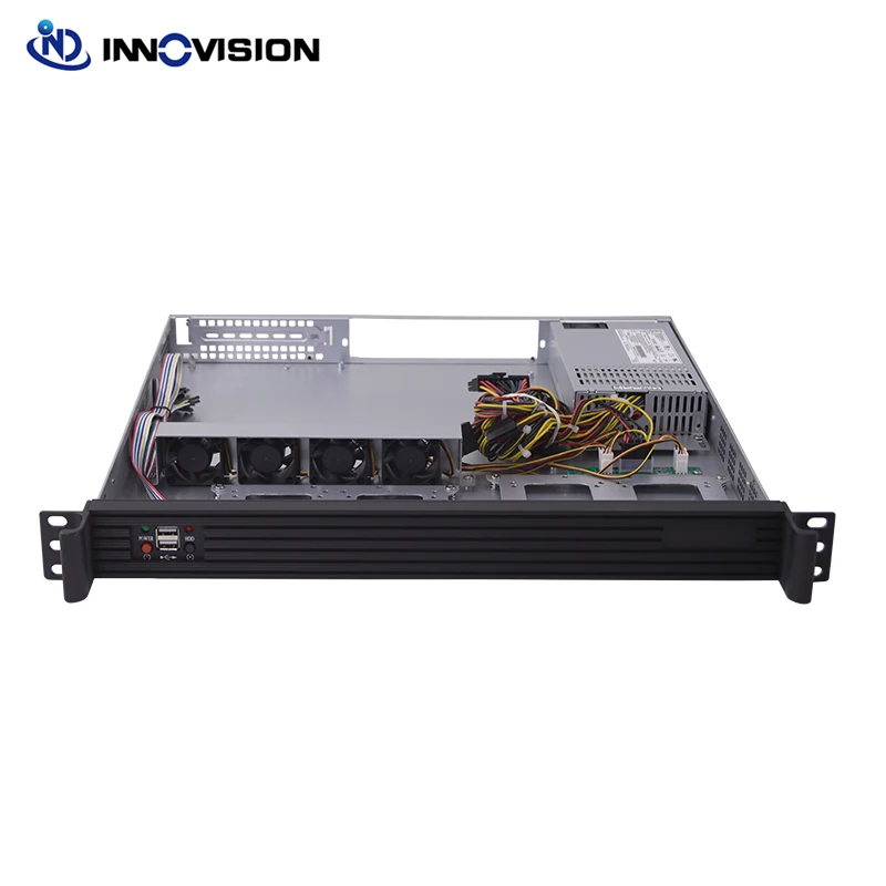 Estojo Compacto Elegante do Servidor 1u Rc1420l 1u420 mm Case do Computador 1u 42cm Chassi do Servidor da Cremalheira - Imagem 4