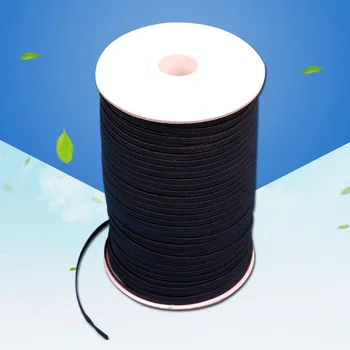 

200 Yards 5mm/6mm Spool Elastic Band Material Sewing Stretch Rope Extension Adjustment Belt Tool for DIY Mask