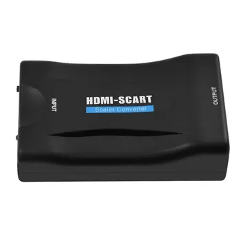 

Hdmi To Scart Adapter 1080P Composite Video Audio Converter For Hdtv For Ps4 Dvd Pc Video Audio Converter