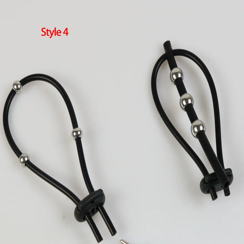 Anneaux péniens réglables stimulation électrique silicone conducteur épais aluminium anodisé rouge argent or édition spéciale camouflage vingtième anniversaire unipolaires compatibles