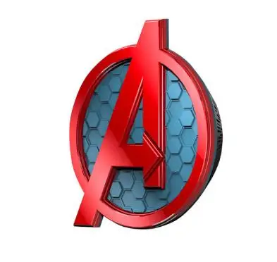 Marvel, Мстители, 3D светодиодный настенный светильник, для спальни, гостиной, креативная новинка, ночной Светильник для Железного человека, Человека-паука, Халка, Капитана Америки - Цвет абажура: A