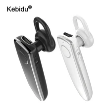 Kebidu универсальные спортивные bluetooth-наушники, беспроводные наушники, портативные с микрофоном, регулируемая громкость для IPhone Xiaomi Android