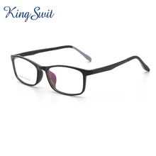 Kingswit квадратный голубой свет дети Классическая оправа дети мальчик девочек компьютер прозрачный Анти отражающие очки UV400