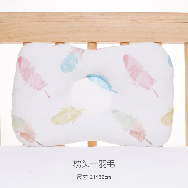Лидер продаж, детская подушка для защиты головы, подушки для новорожденных, детские подушки с принтом животных, хлопковая детская подушка, позиционер для сна - Цвет: 16