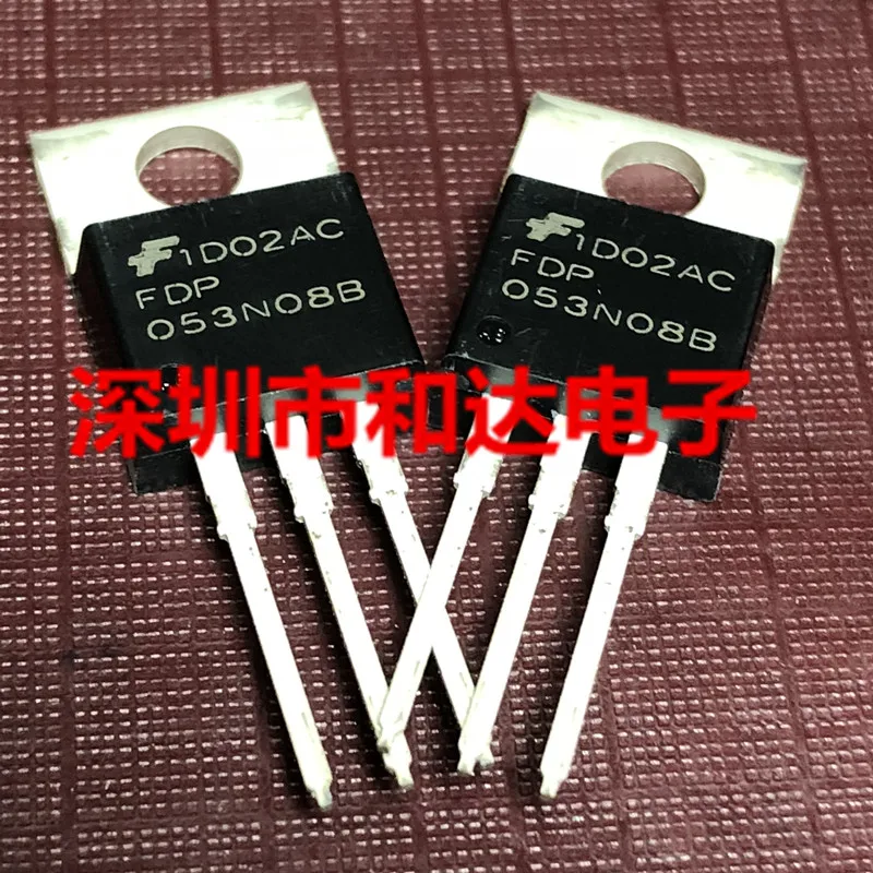 5 шт. FDP053N08B-220 80V 120A