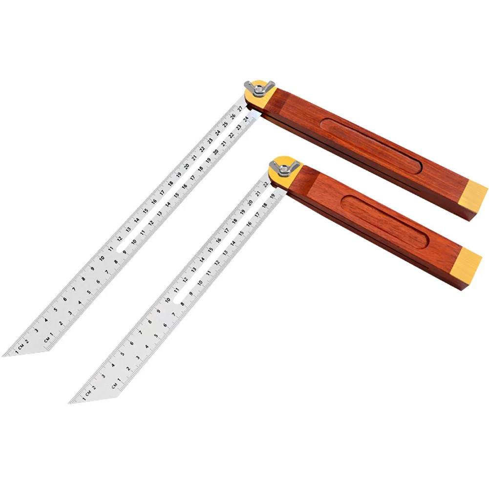 

Handle Stainless Steel Multi Angle Ruler Adjustable Sliding Bevel Carpentry Angle Finder Tool TN88