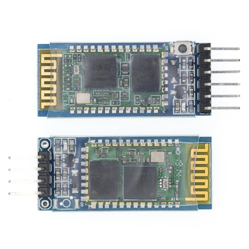 10 шт./лот HC05 HC-05 HC06 HC-06 JY-MCU анти-реверс, встроенный Bluetooth серийный проходной модуль, HC-05 мастер-раб 6pin