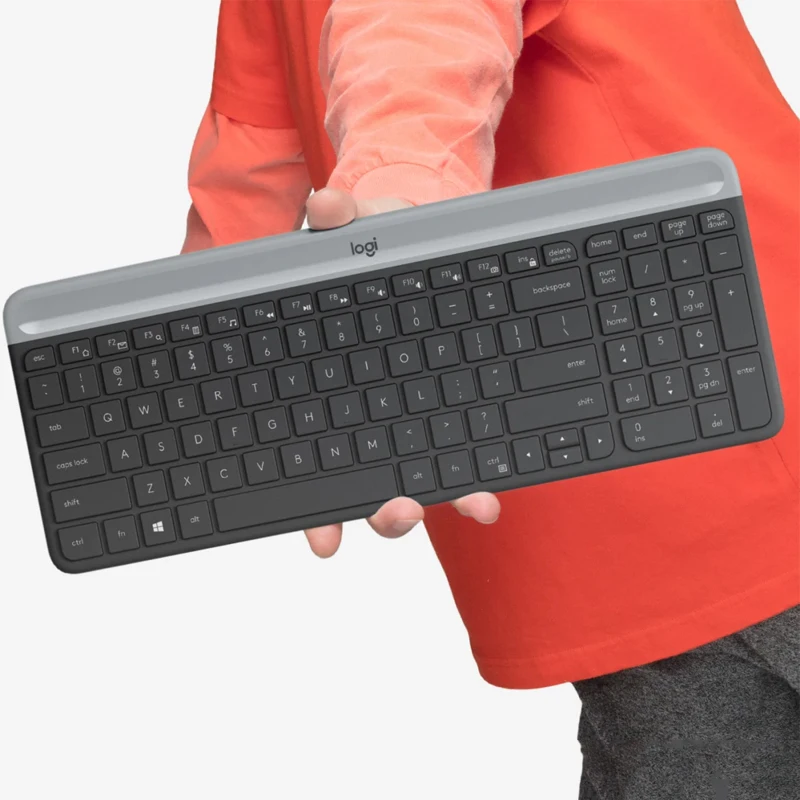 Ensemble clavier et souris sans fil ultra-fin MK470