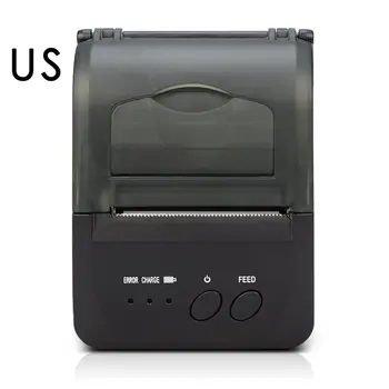 

58mm Mini Thermal Printer USB Printing Receipt Printing Convenient POS-5809DD Portable Wireless Printer