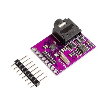

Si4703 Chip FM Tuner Evaluation Board Development Board With 8-Pin Header Radio Data Service Information Detecting