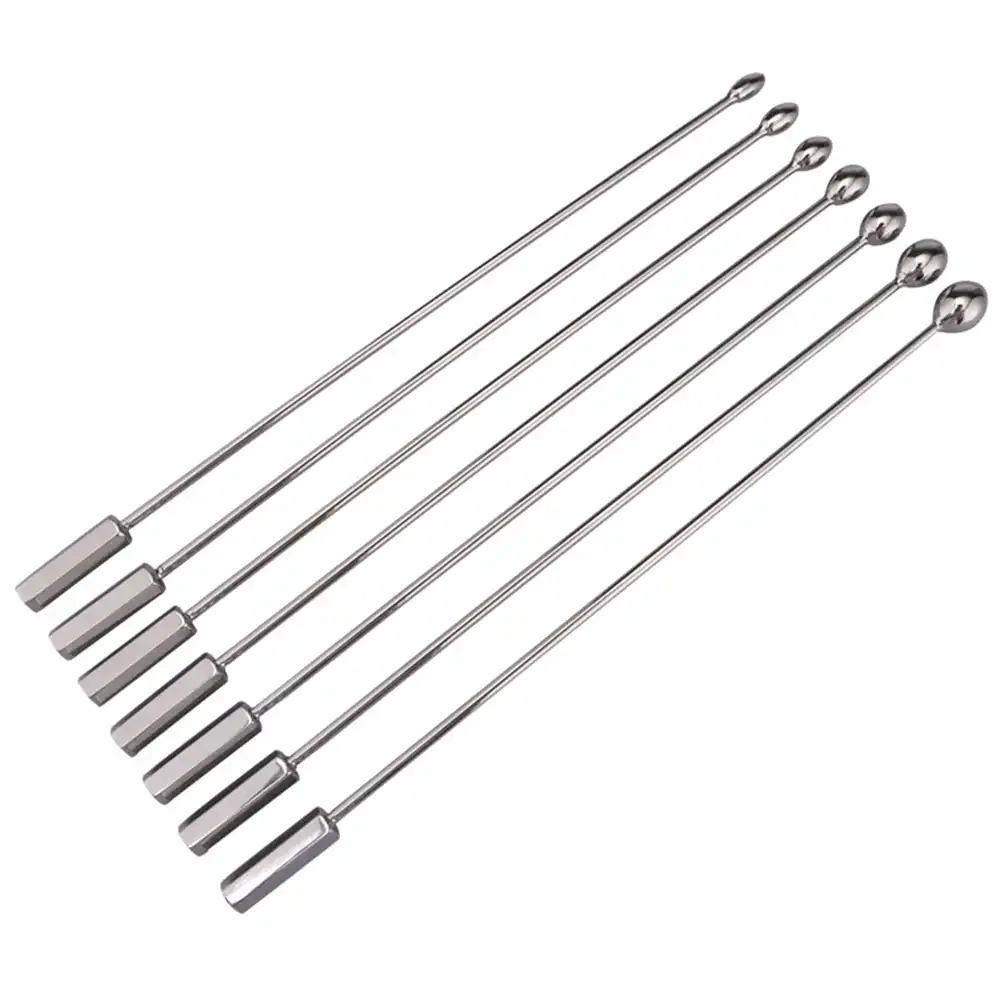 metal urethral catheter penis anal butt plug uret