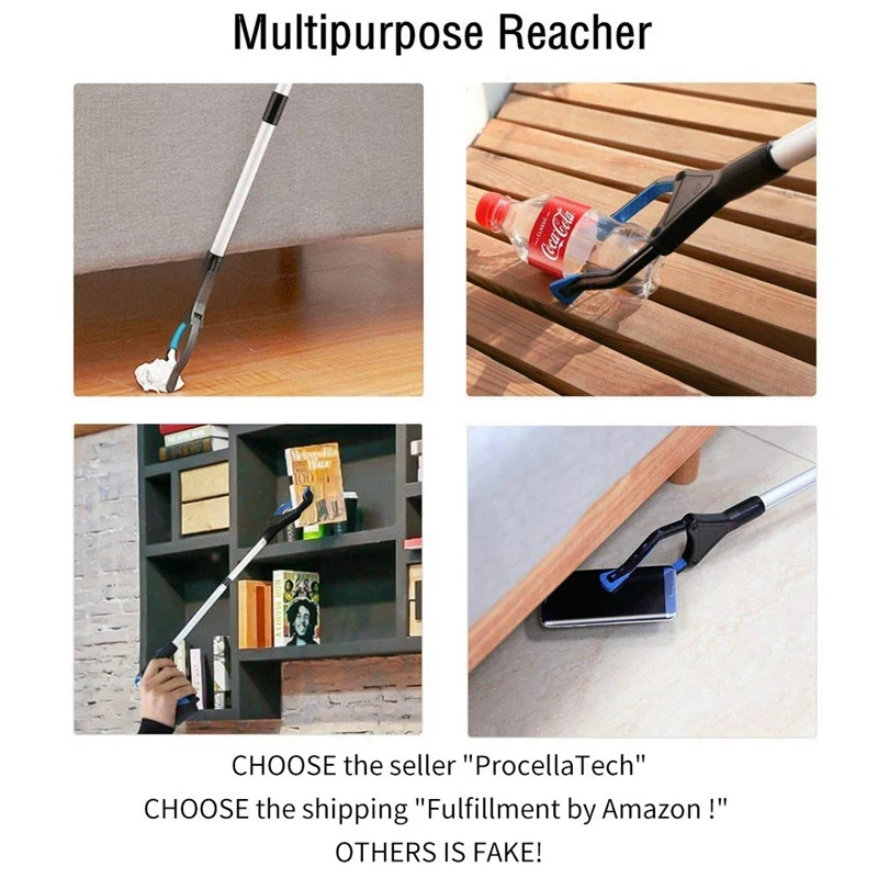 HHO-2 пакет-Reacher Grabber pick Up Tool, 32 дюймов складной легкий долгий срок службы подвижности, удлинитель захват инструмент, коготь Tras
