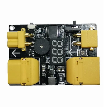 

XT60 XT30 Smoke Stopper Circle Breaker with Voltagedisplay and Voltage Alarm