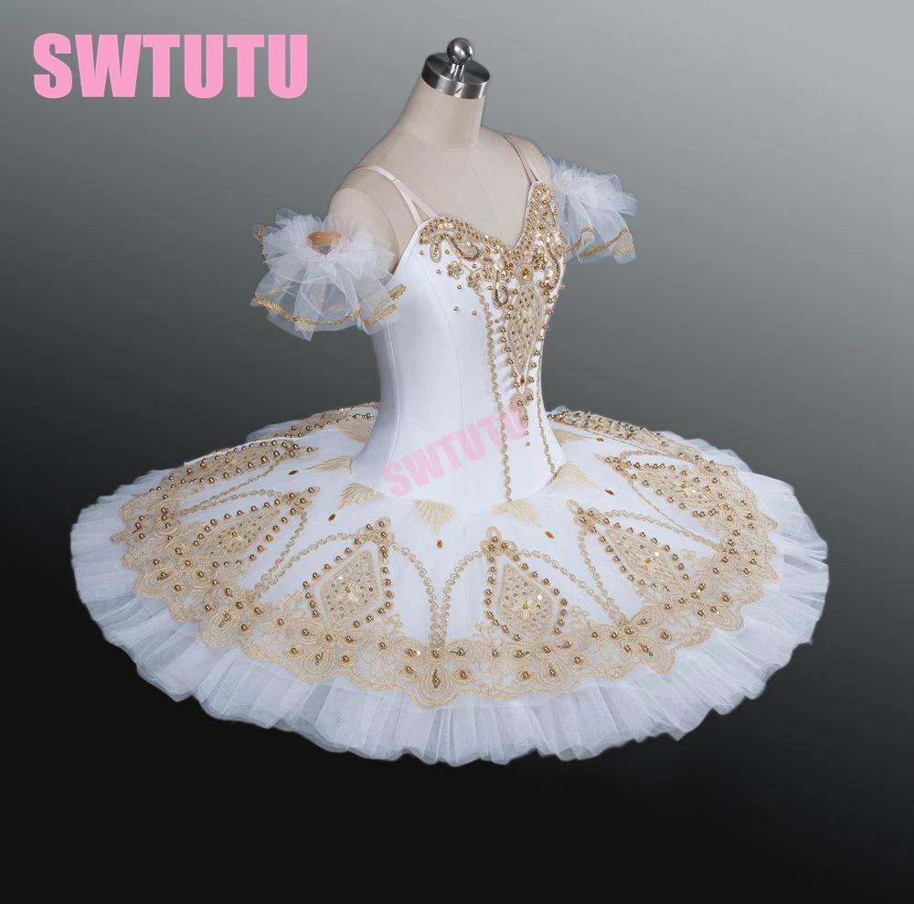 Балетные костюмы white swan lake профессиональная белая балетная пачка для девочек