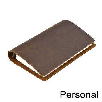

Hot Sale Classic Business Notebook Personal Genuine Leather Cover Loose Leaf Notebook Diary Travel Journal Sketchbook Planner