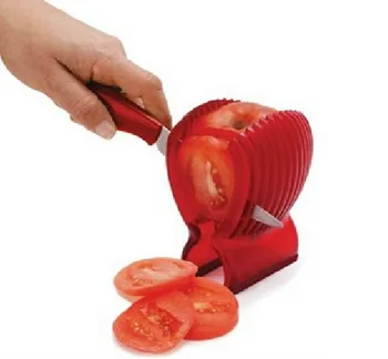 

Fruit Cutter Kitchen Accessories Kitchenware For Potato Apple Tomato Slicer Bread Clip Creative Gadget