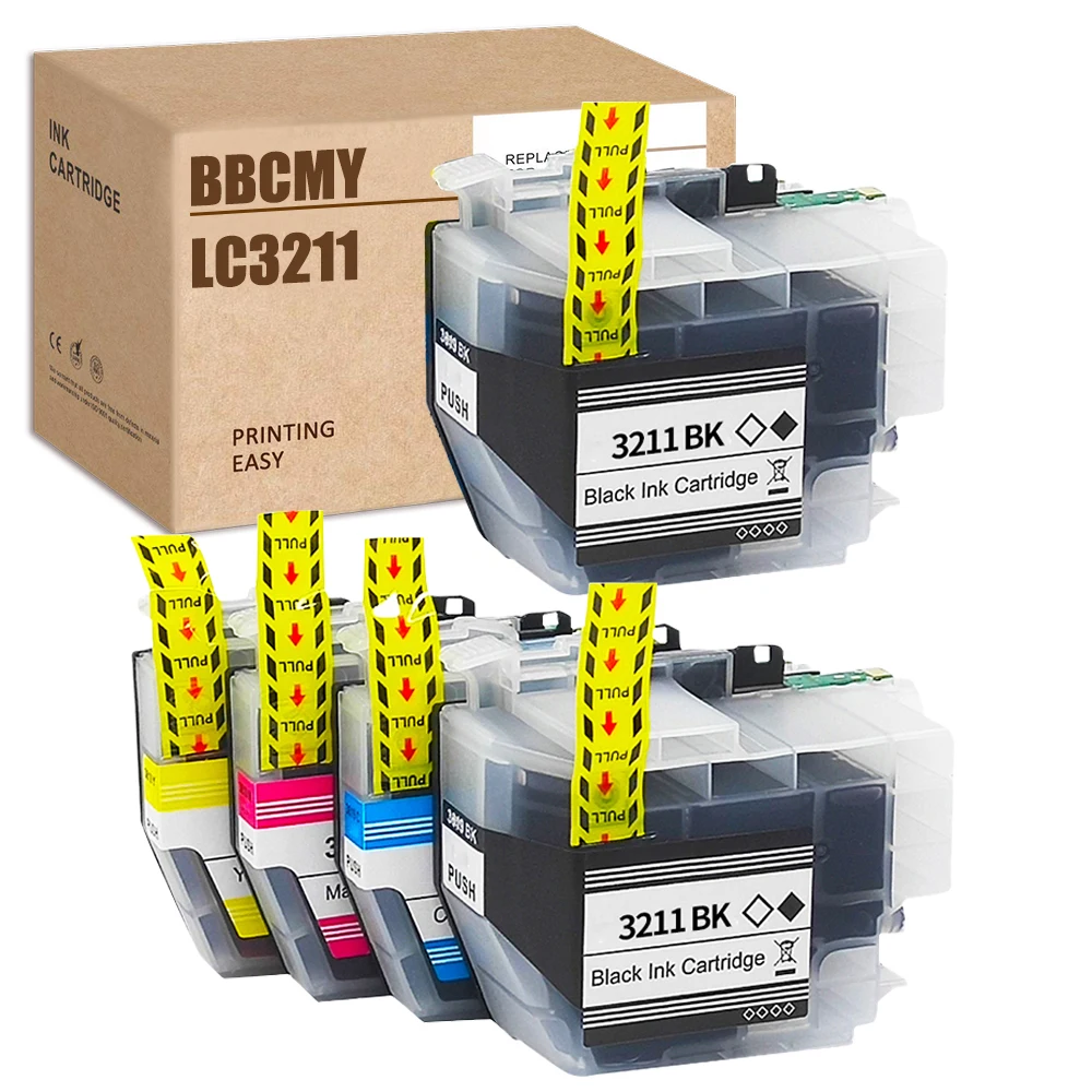 HS LC3211 Color Cartridge LC3211C LC3211M LC3211Y DCP-J572DW Cartridge MFC-J491DW Cartridge MFC-J497DW Cartridge J890DW J895DW 