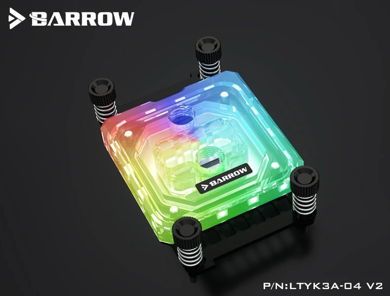 Bloco de água da cpu do carrinho