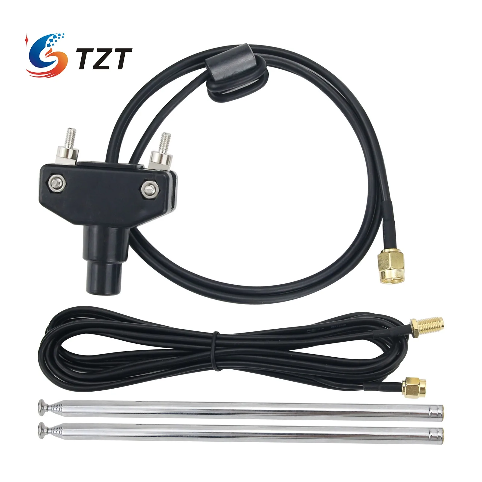 Bipolar da Banda Larga de fm da Antena 40mhz-6ghz de Tzt Sdr para os Receptores de Sdr Antena Hackrf Ant02 50-ohm Rsp1 - Image 2