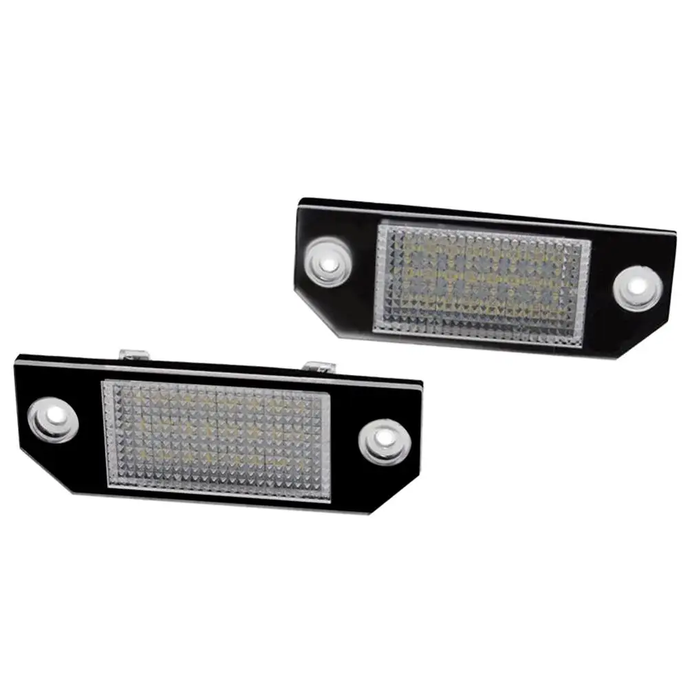 2 шт DC 12V автомобильный светодиодный свет номерного знака 6W 24 светодиодный белый свет для Ford Focus 2 C-Max
