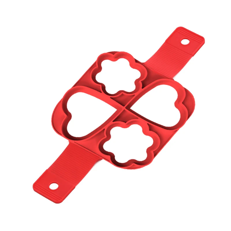 4 Holes Heart Flower